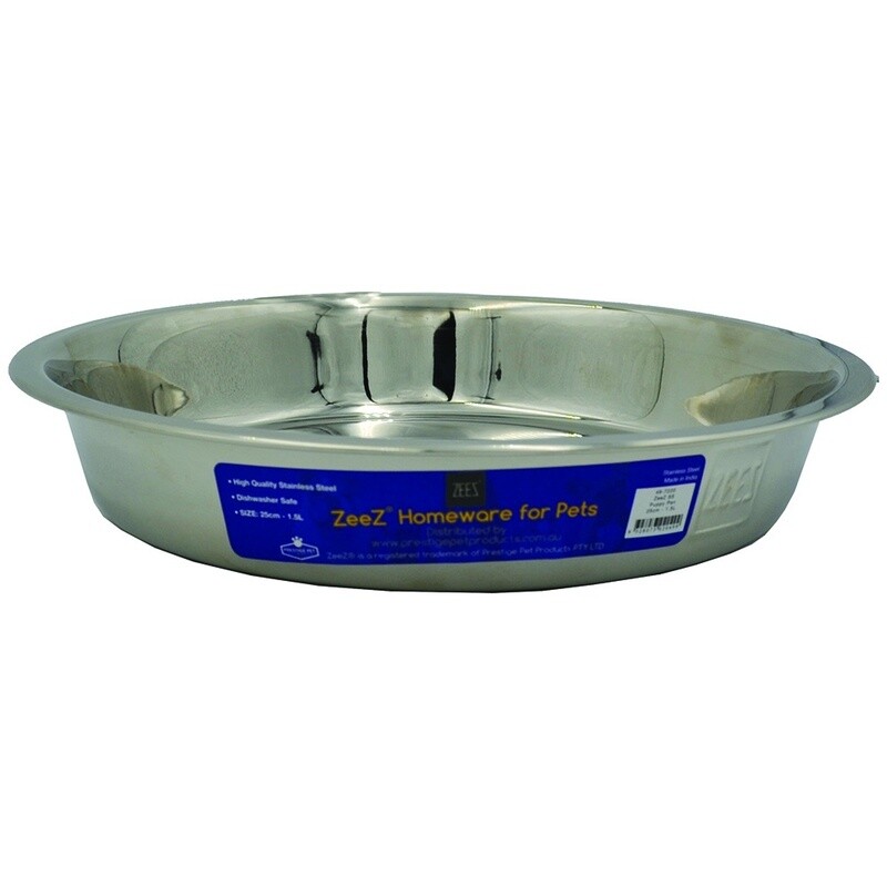 ZEEZ STAINLESS STEEL PUPPY PAN 25cm - 1.5L