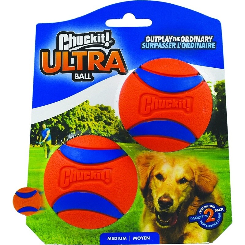 Chuckit! ULTRA BALL Medium 6cm - 2pk