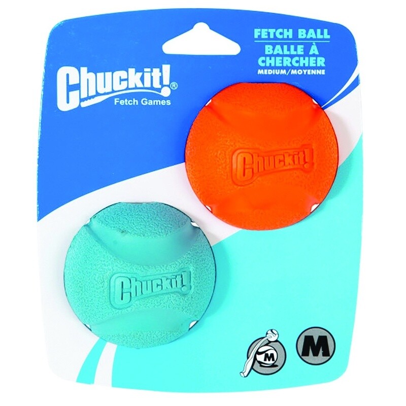Chuckit! FETCH BALL Medium 6cm - 2pk