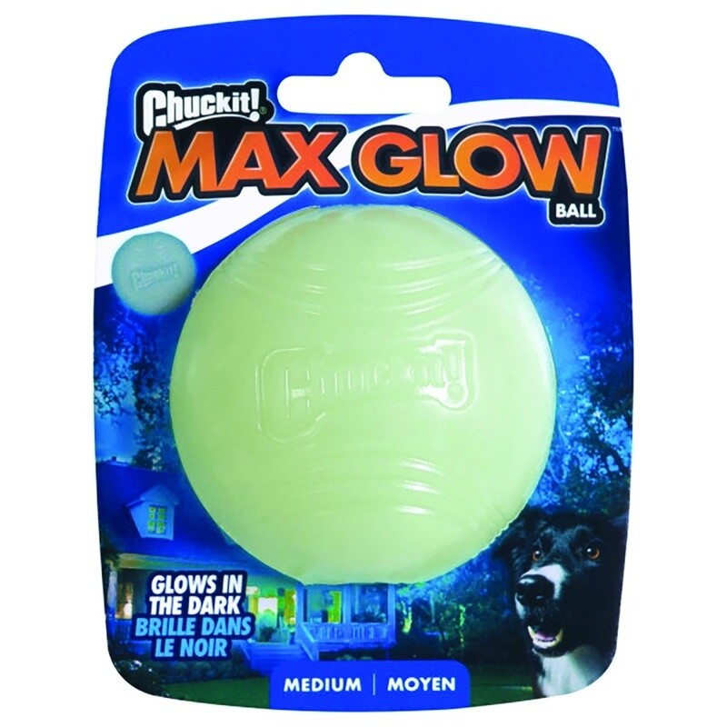 Chuckit! MAX GLOW BALL Medium 6cm - 1pk
