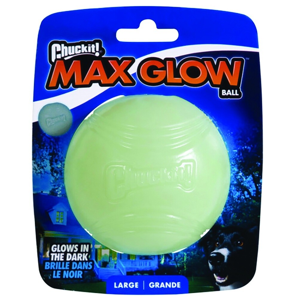 Chuckit! MAX GLOW BALL Large 7.5cm - 1pk
