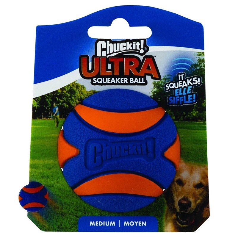 Chuckit! ULTRA SQUEAKER BALL Medium 6cm - 1pk