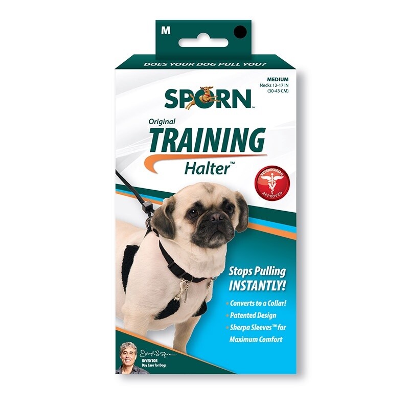 Sporn Halter Black Medium