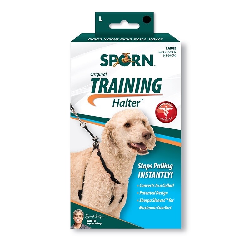 Sporn Halter Black Large