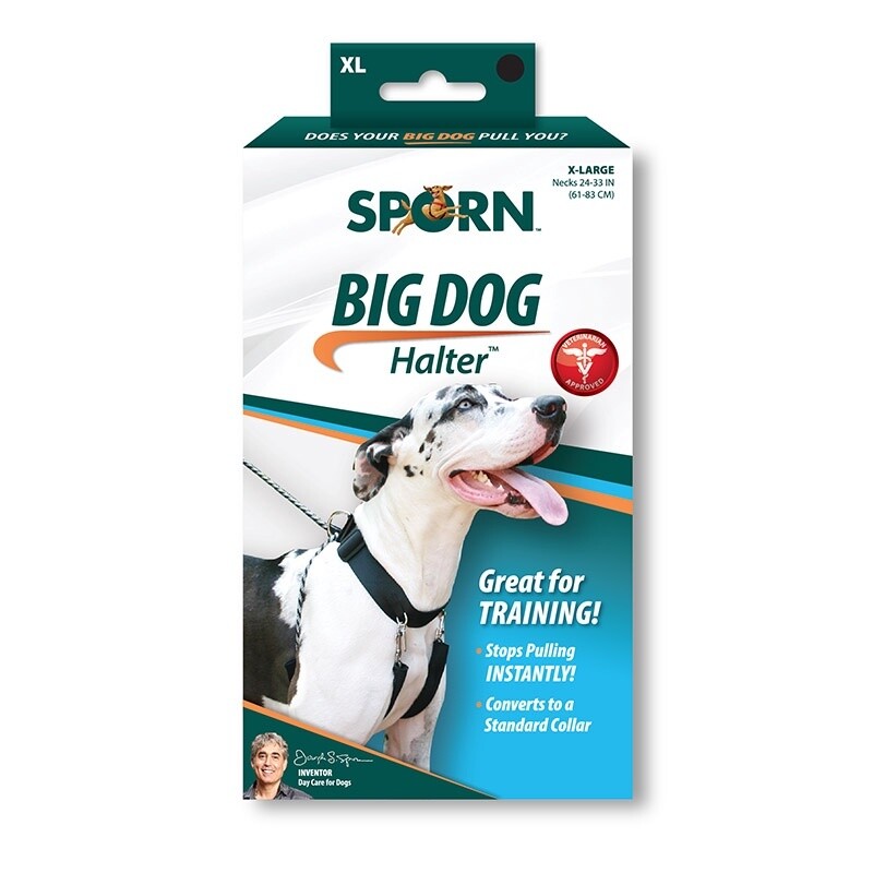 Sporn Big Dog Halter Black Extra Large