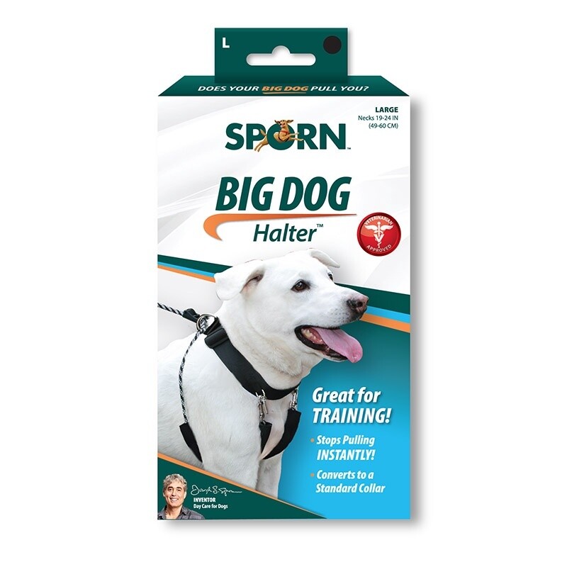 Sporn Big Dog Halter Black Large