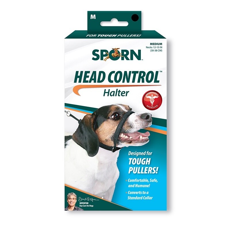 Sporn Head Halter Black Medium