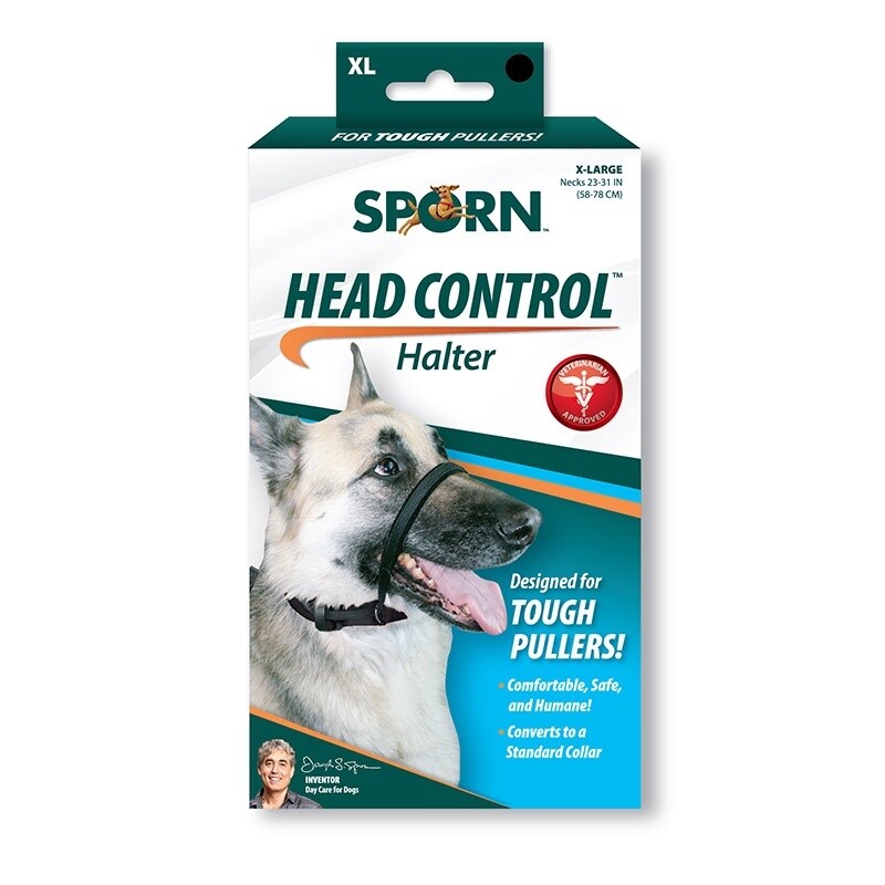 Sporn Head Halter Black Extra Large