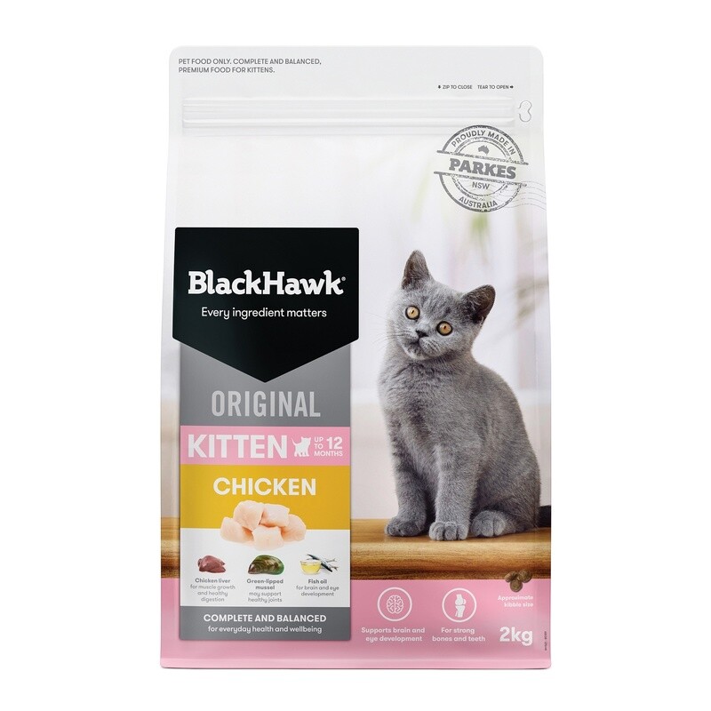 Black Hawk Kitten Chicken Kitten Food 2Kg
