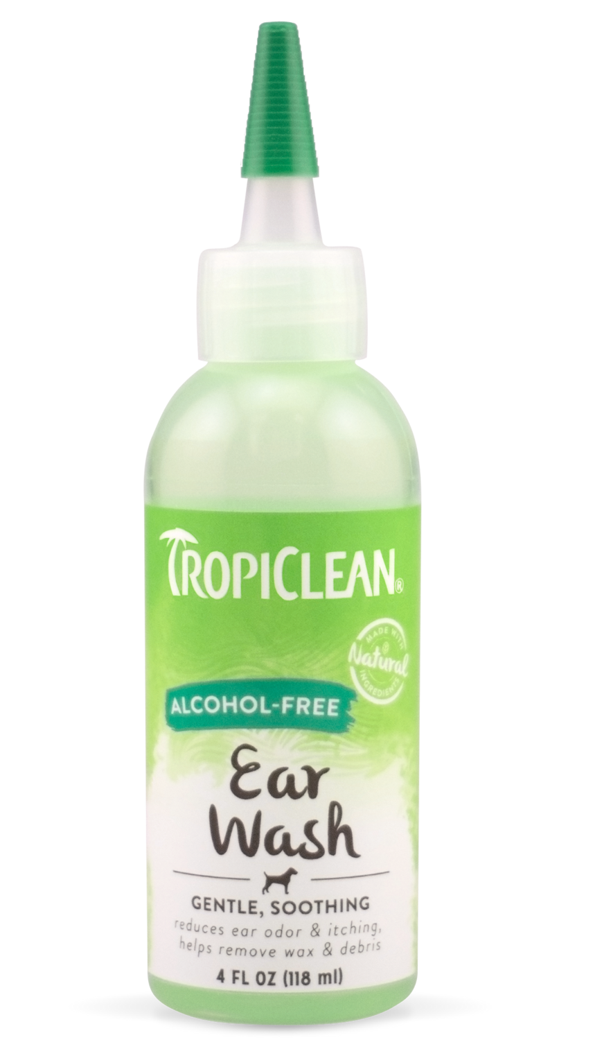 Tropiclean Alcohol Free Ear Wash 118ml