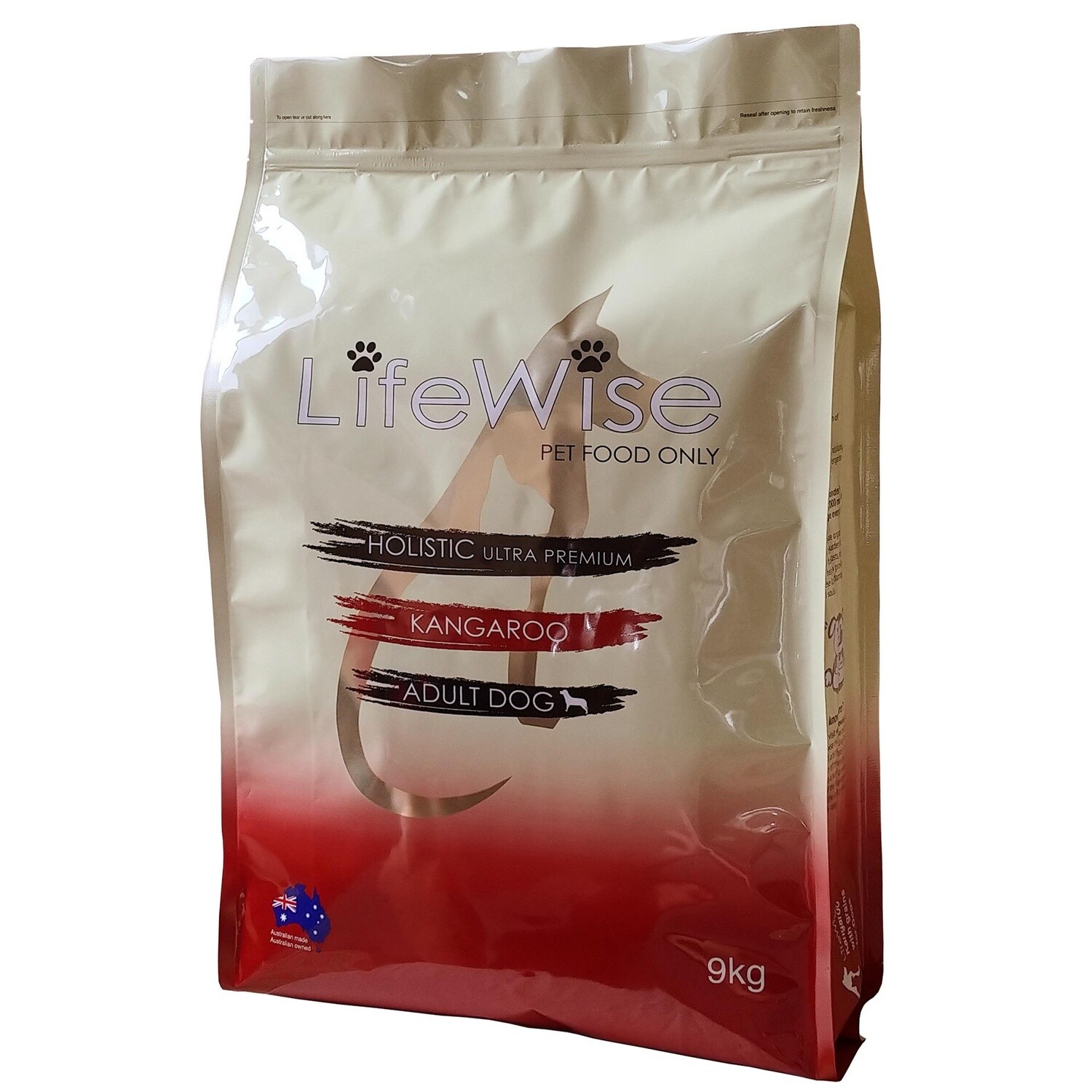 LifeWise Wild Kangaroo With Lamb Rice And Veg 9Kg