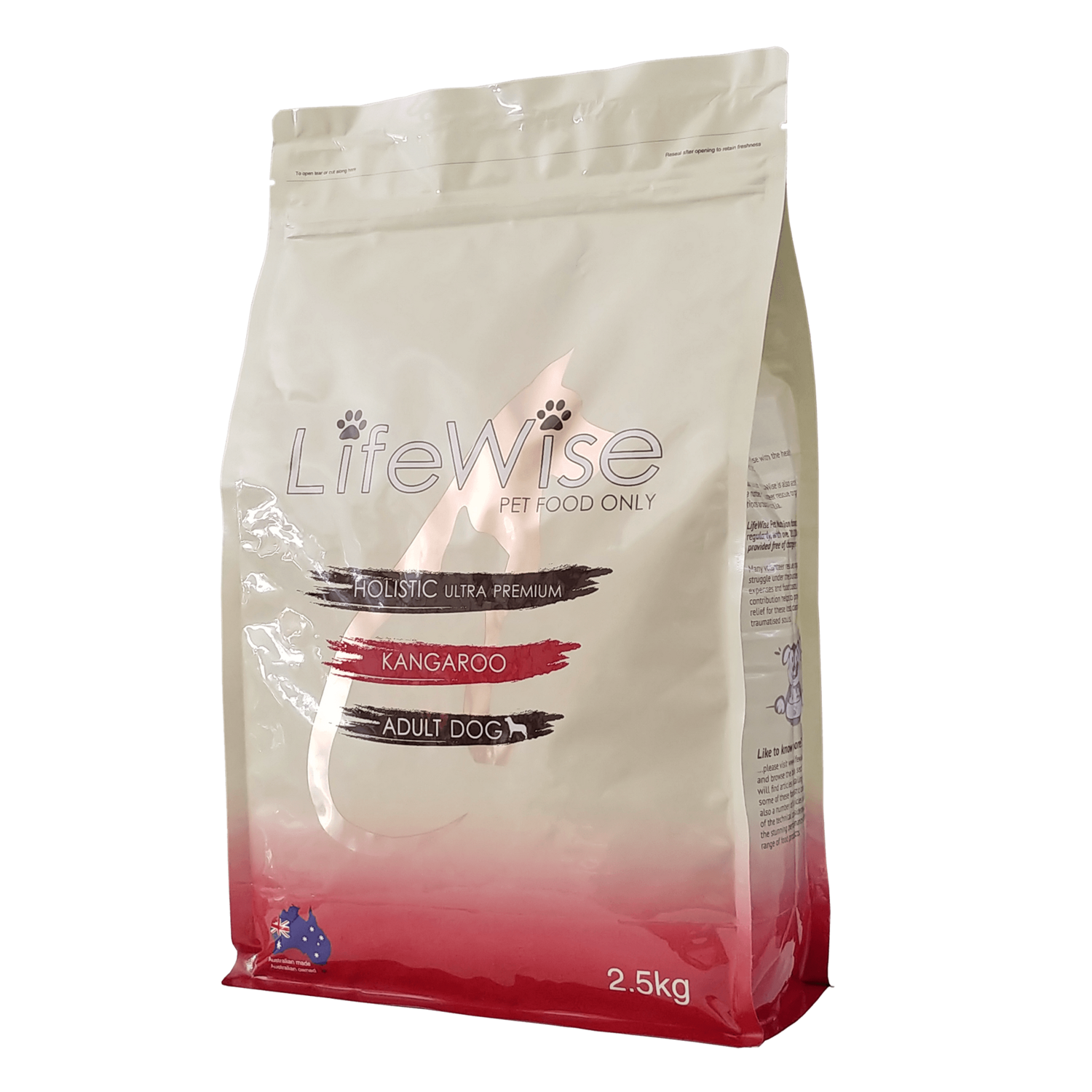 LifeWise Wild Kangaroo With Lamb Rice And Veg 2.5Kg