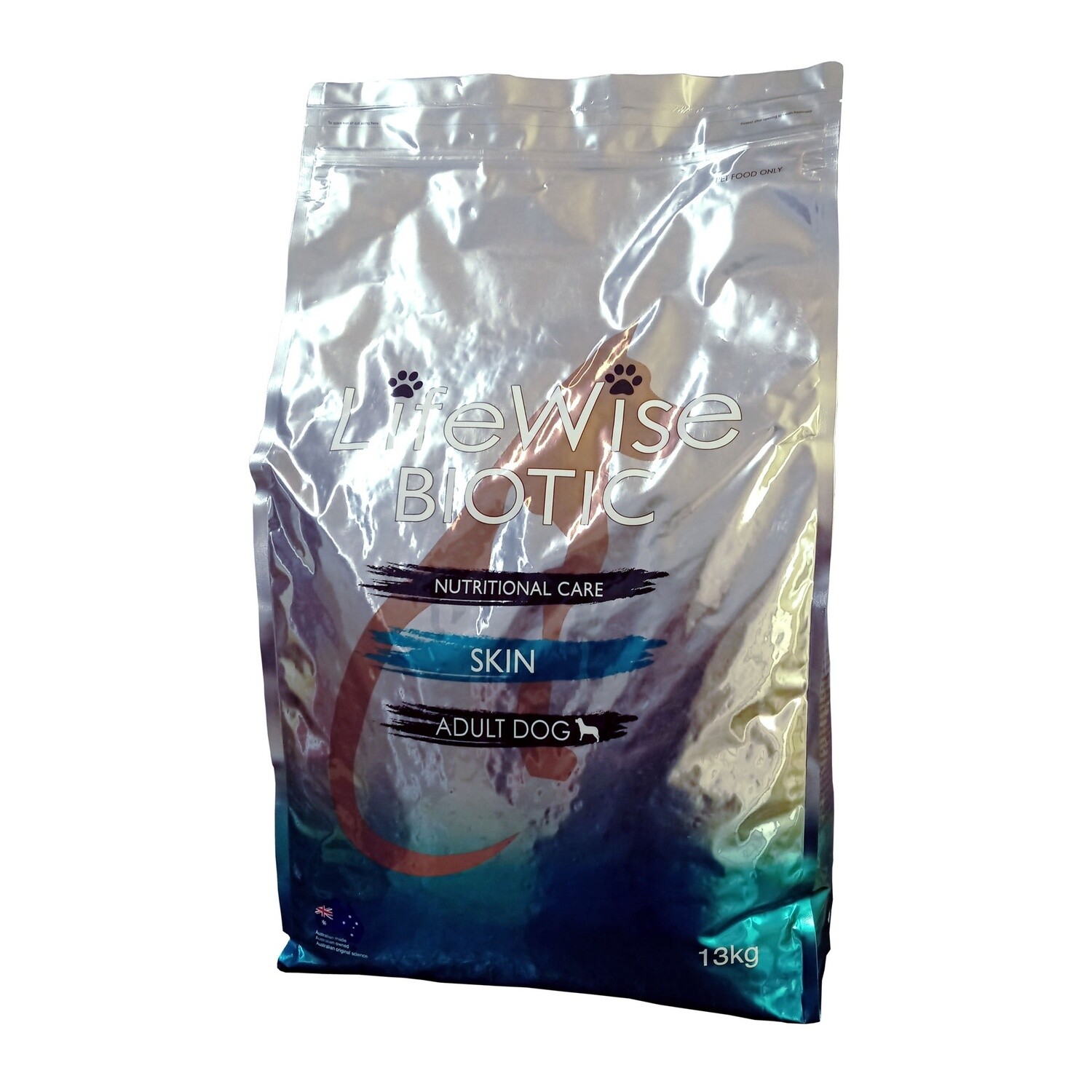 LifeWise Biotic Skin With Fish Rice Oats And Veg 13Kg