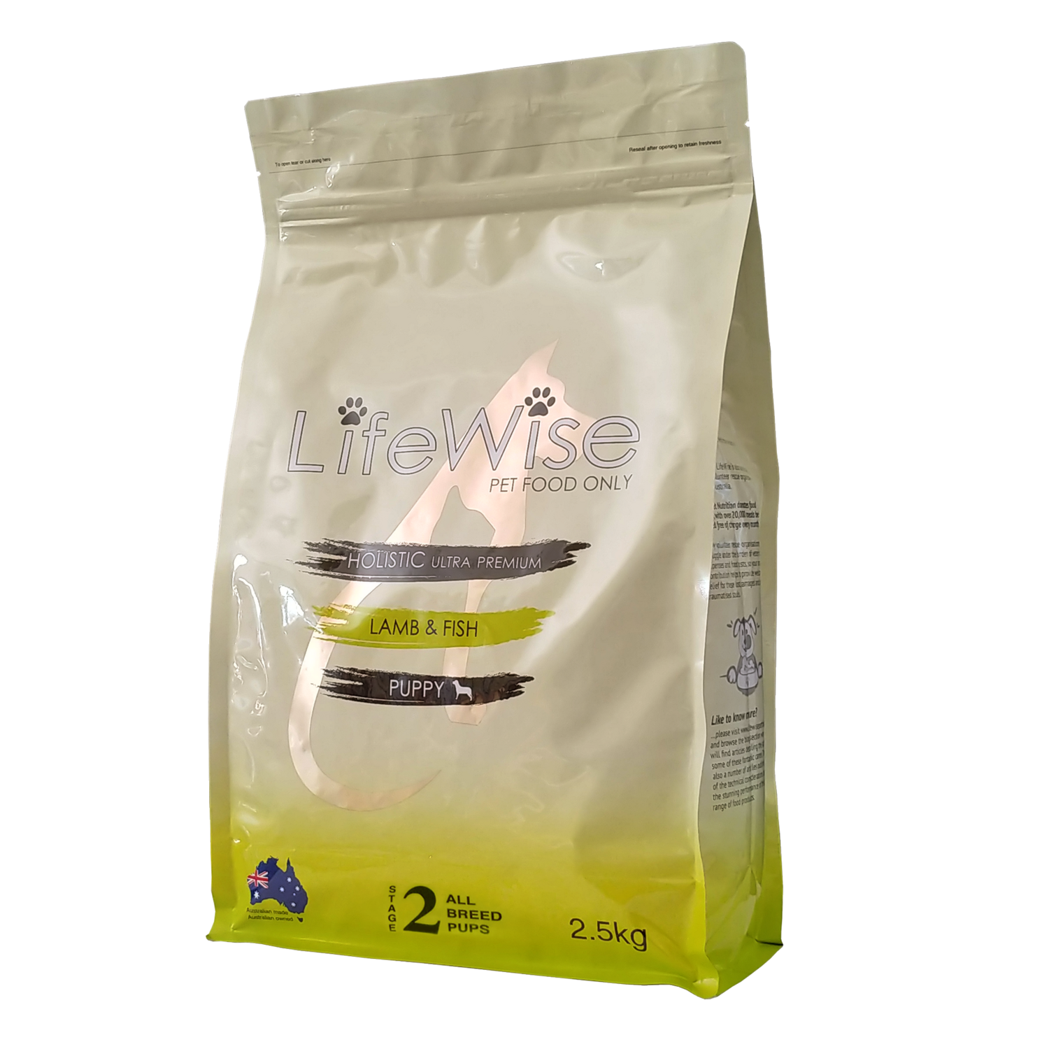 LifeWise Puppy (Stage 2) Lamb Fish &amp; Vegetable 2.5Kg
