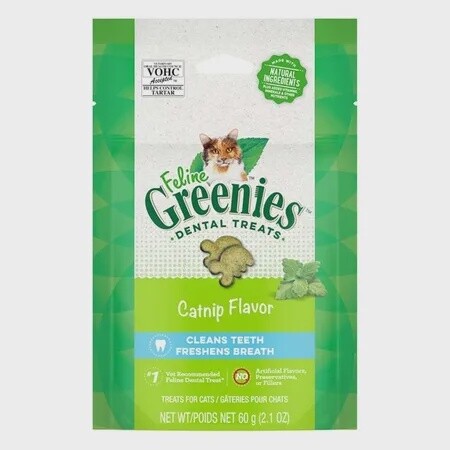 Greenies Cat Catnip Flavour 60G