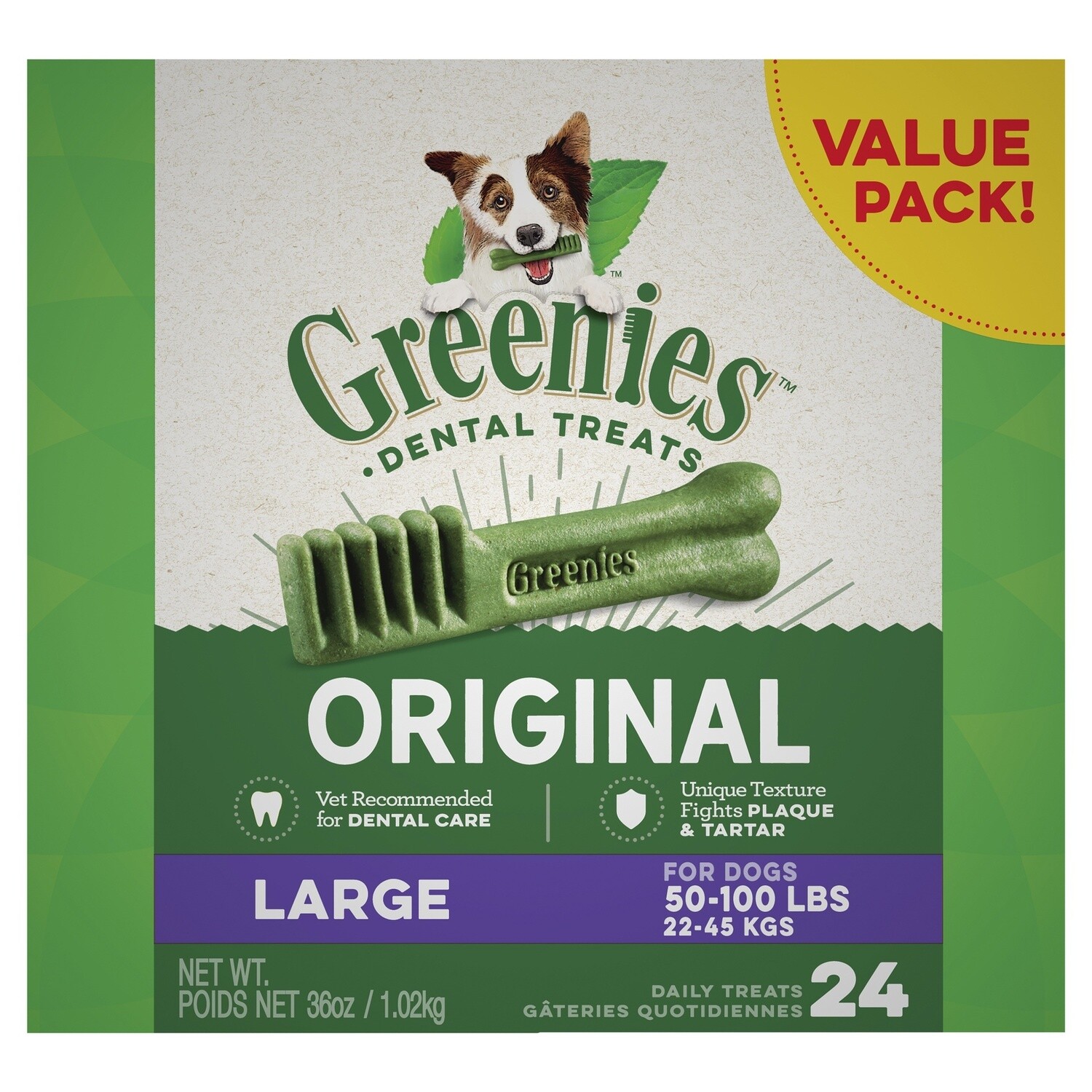Greenies Dog Original Value Pack Large 1Kg