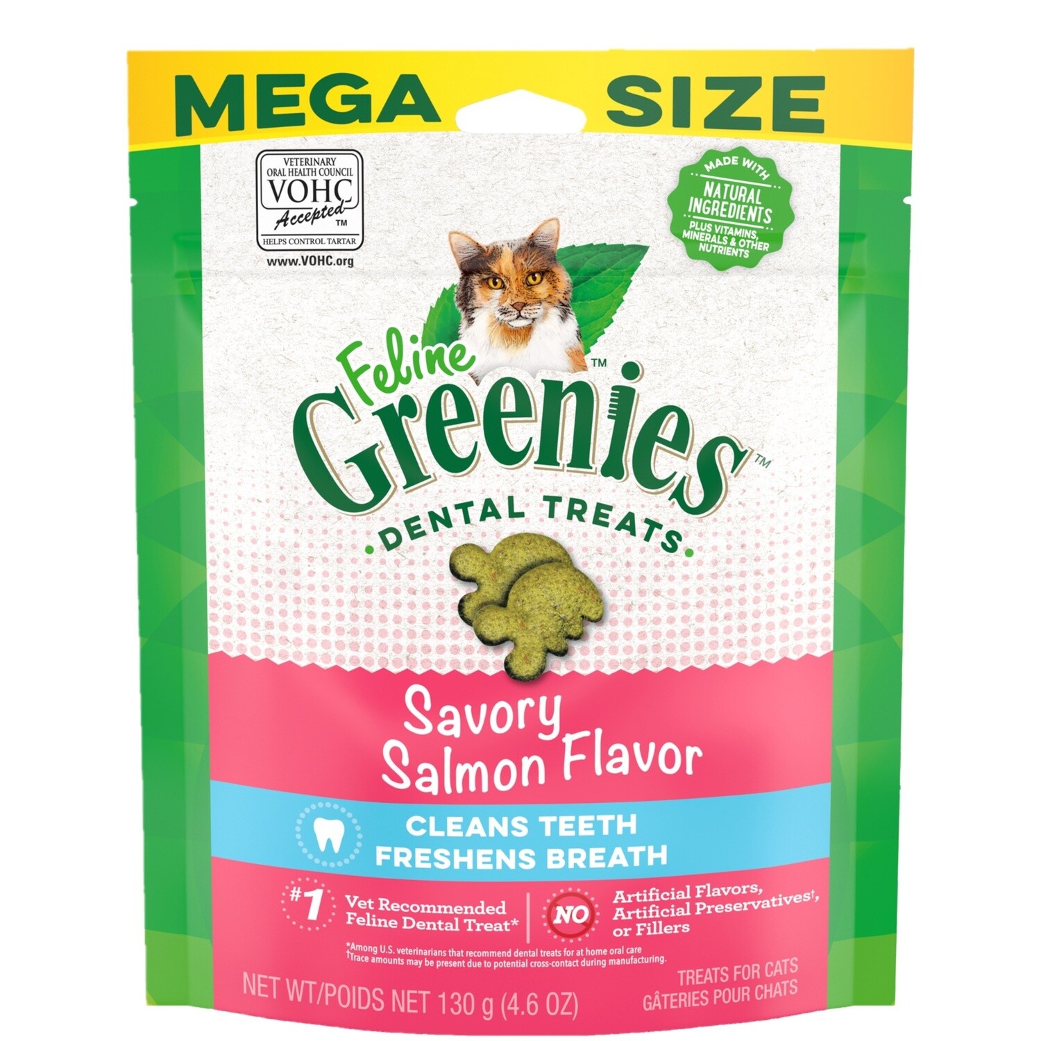 Greenies Cat Salmon Flavour 130G
