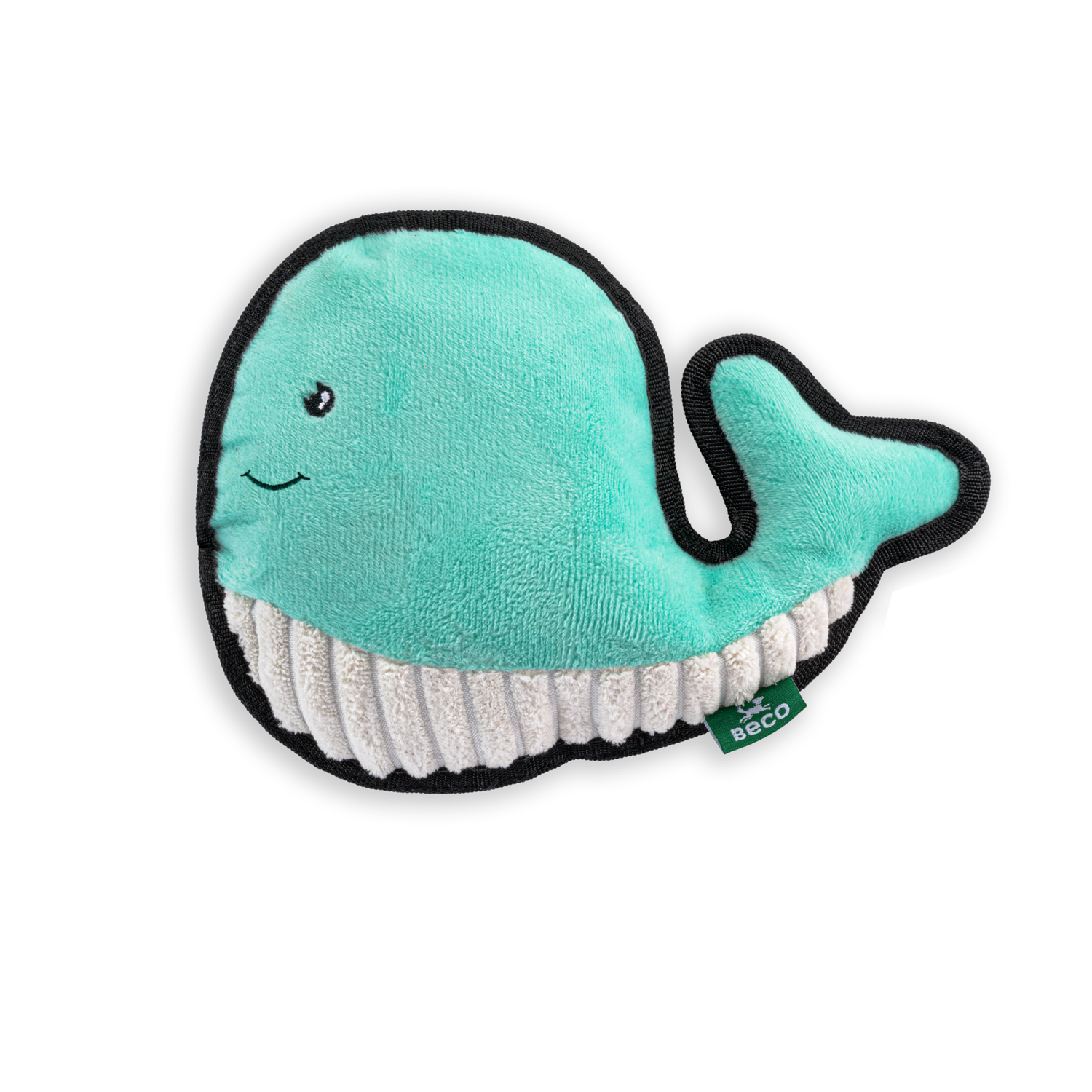 Beco Recycled Rough &amp; Tough Whale Medium Dog Toy