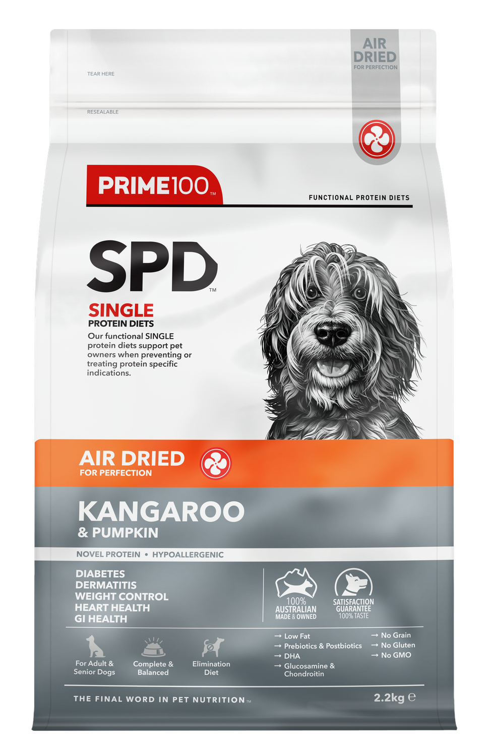 SPD Air Kangaroo &amp; Pumpkin 2.2kg