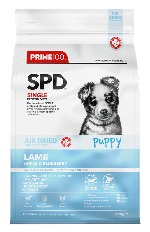 SPD Air Puppy Lamb Apple &amp; Blueberry 2.2kg