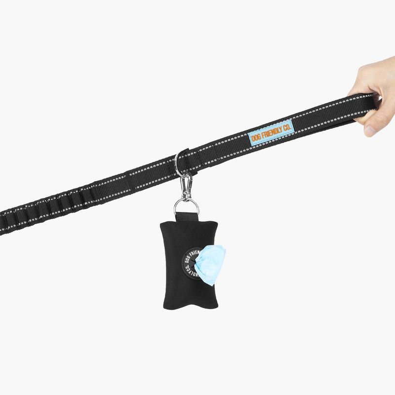 Dog Friendly Co. Poop Bag Holder - Black