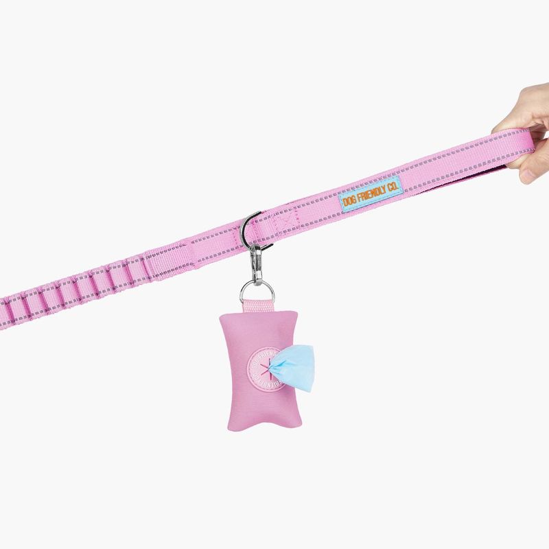 Dog Friendly Co. Poop Bag Holder - Pink