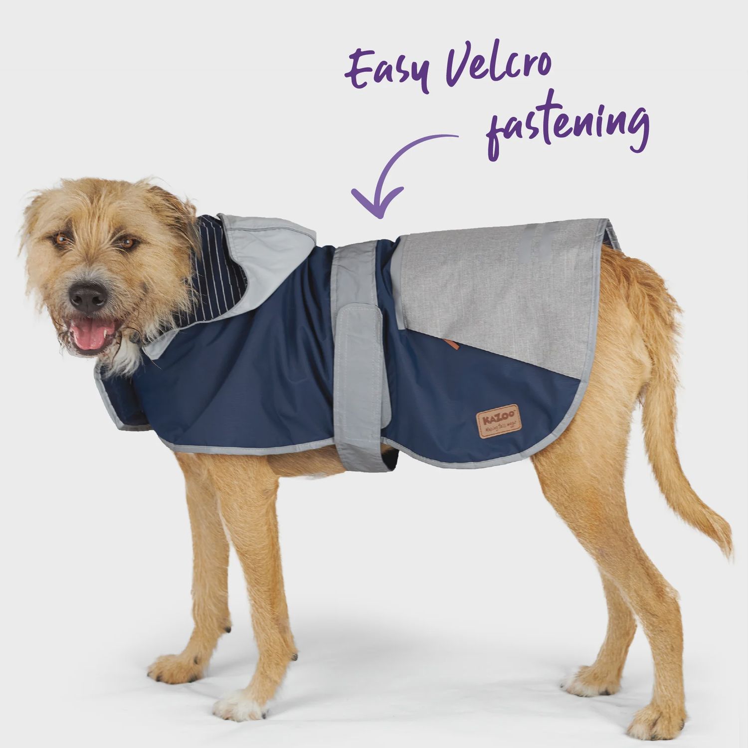 Kazoo Cosy Dog Rain Coat Lagoon 59.5cm