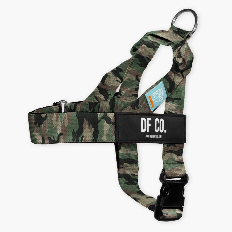 Dog Friendly Co Dog Harness Green Camo - Small