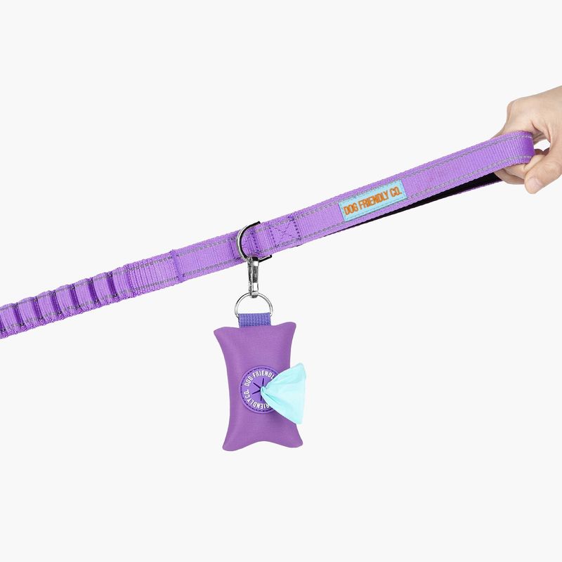 Dog Friendly Co Poop Bag Holder Purple