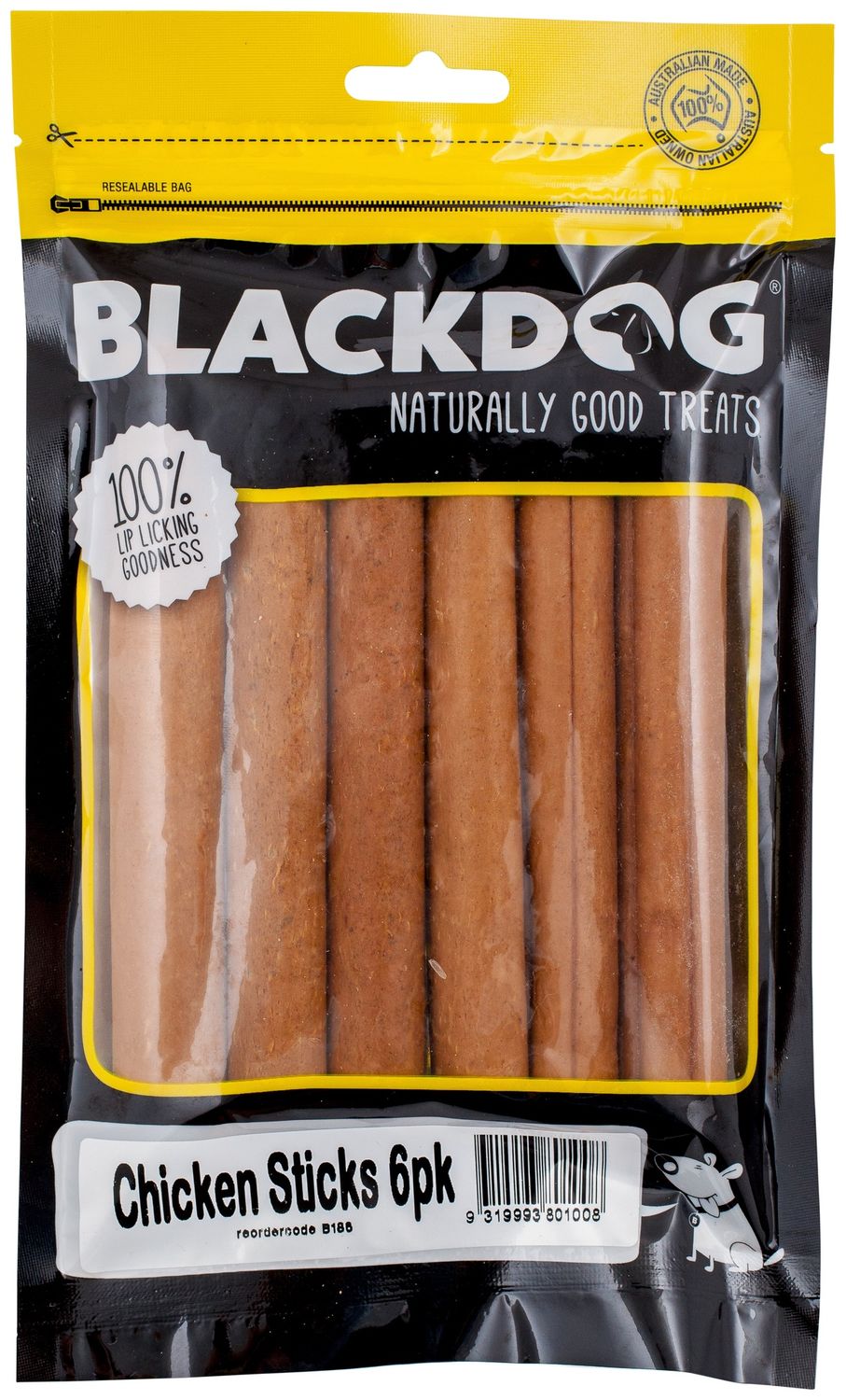 Blackdog Chicken Sticks 6 Pack