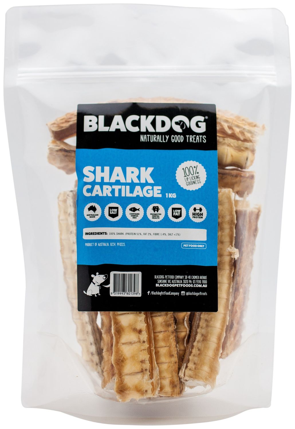 Blackdog Shark Cartilage 500g