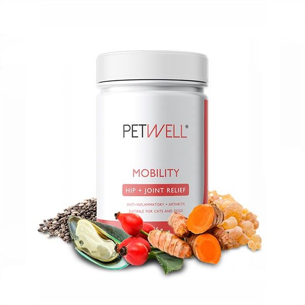 PetWell MOBILITY Hip + Joint  supplement 125g