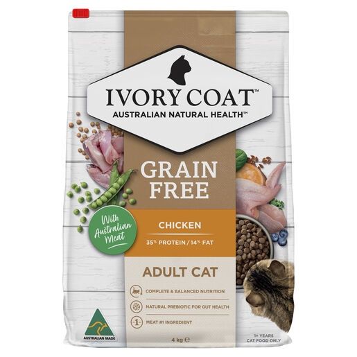 Ivory Coat Adult Cat Chicken With Coconut Oil 4Kg