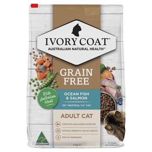 Ivory Coat Adult Cat Oceanfish &amp; Salmon 4Kg