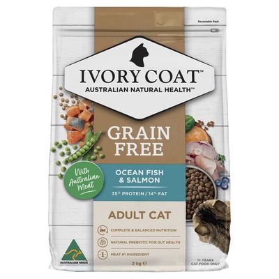 Ivory Coat Adult Cat Oceanfish &amp; Salmon 2Kg