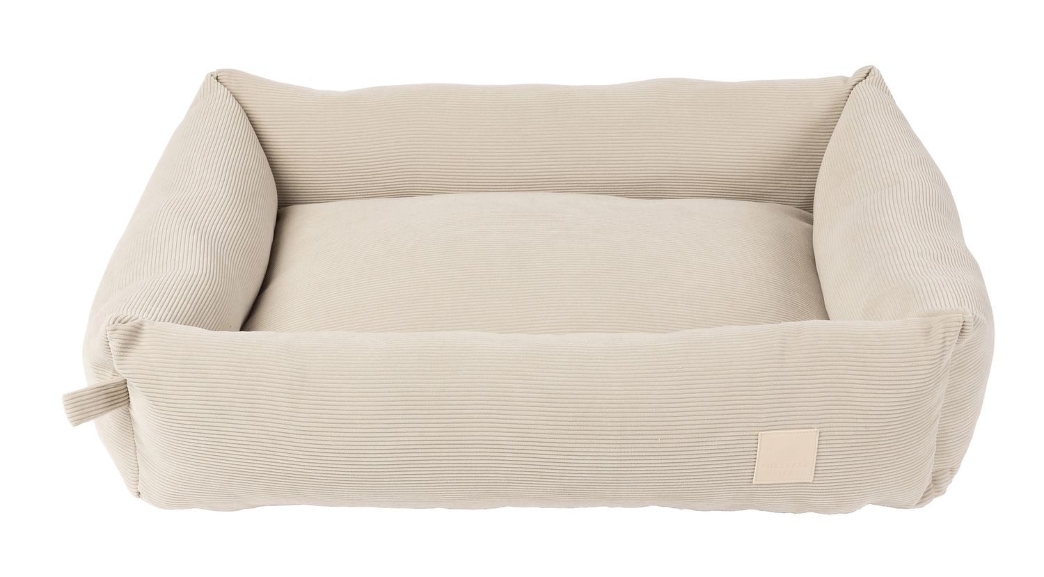 FuzzYard Life Corduroy Sandstone Dog Bed - Small