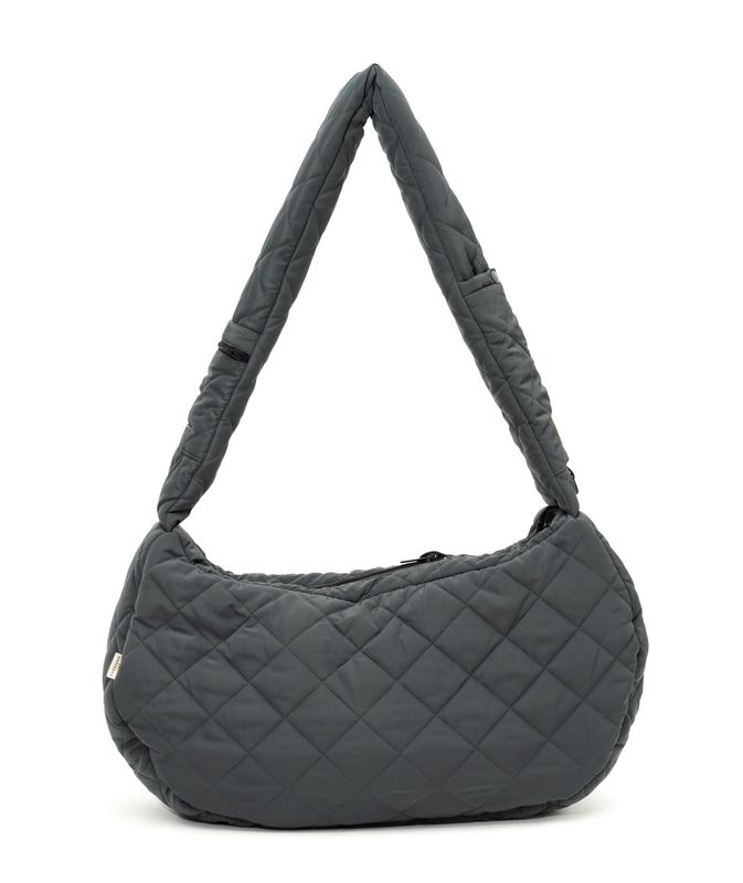 FuzzYard Life Quilted Sling Dog Carrier - Slate Grey