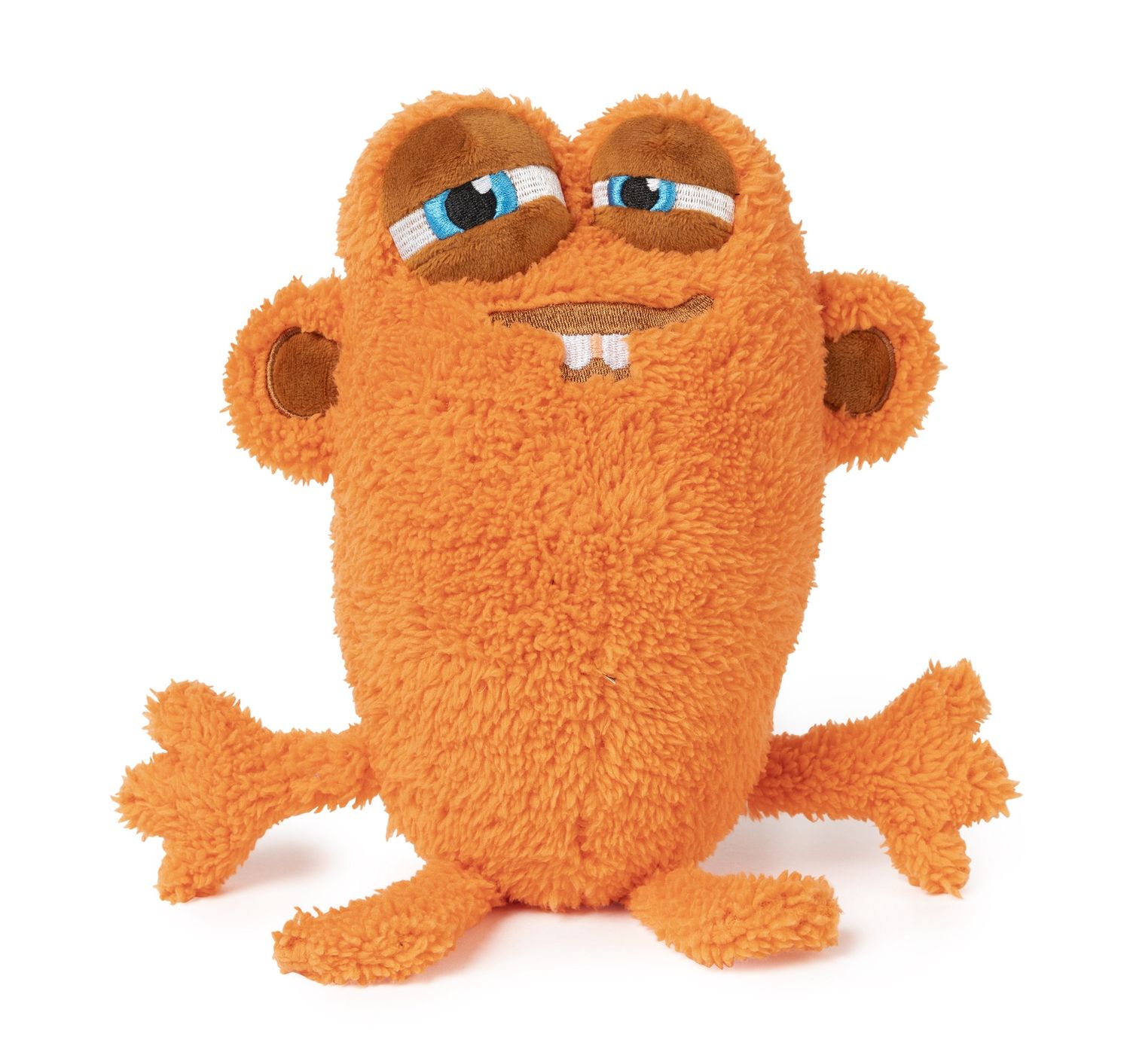FuzzYard Yardsters Oobert Orange Dog Toy Large
