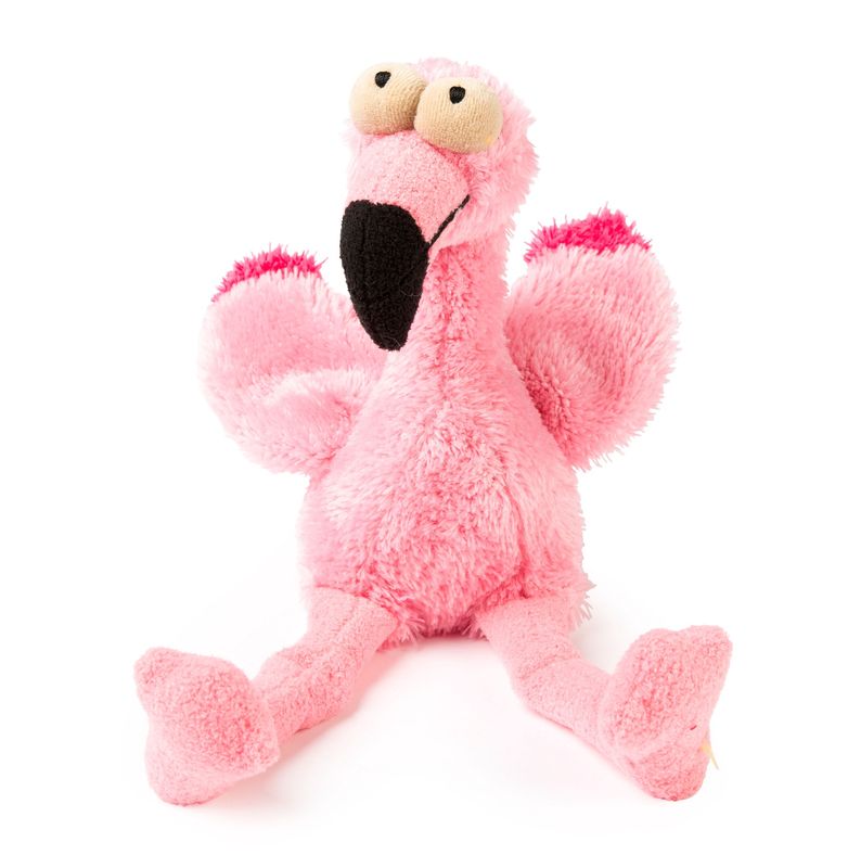 FuzzYard Flo The Flamingo Plushdog Toy Large