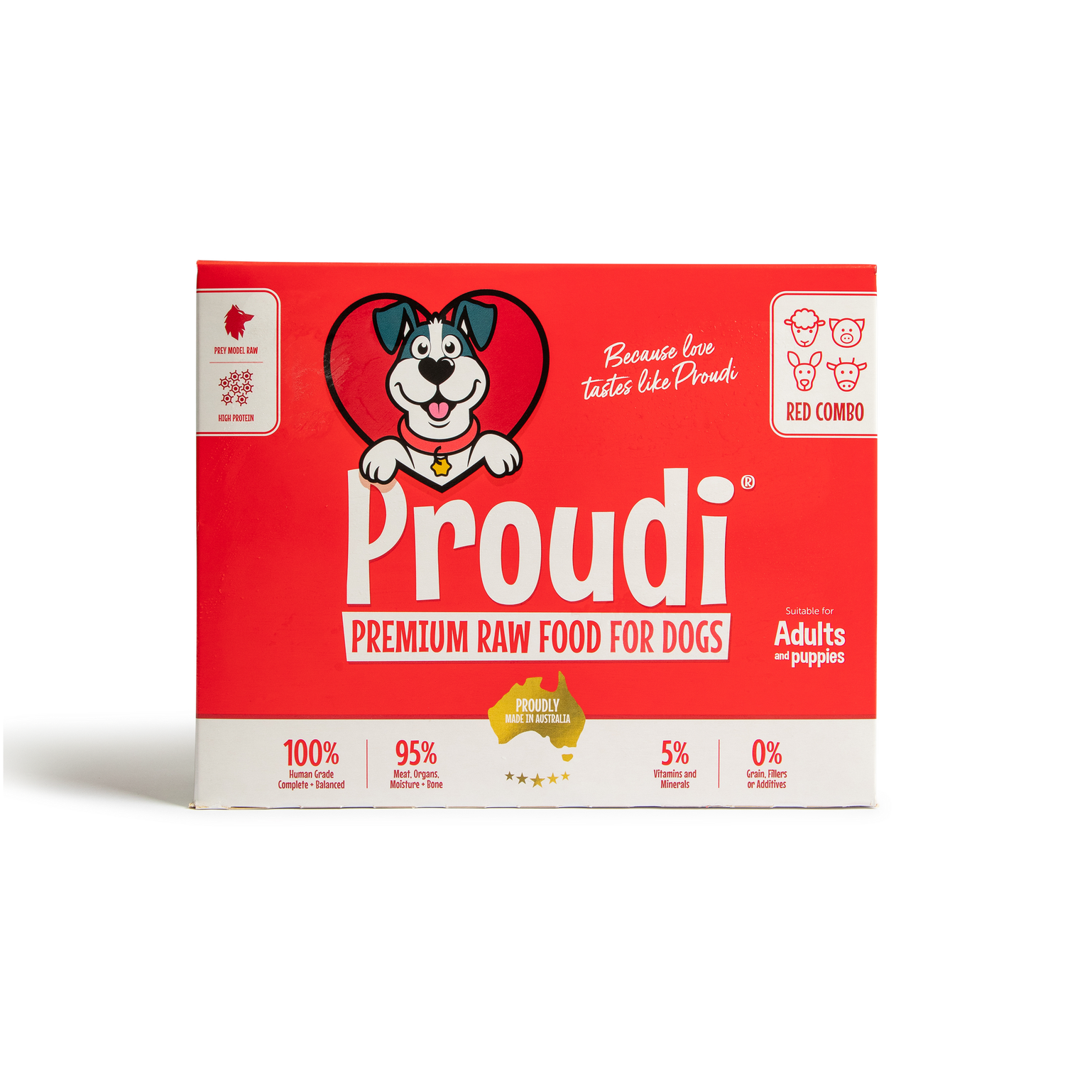 Proudi Dog Red Combo 2.4kg