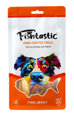 Fishtastic Fish Jerky - Hand Crafted Chews 100G