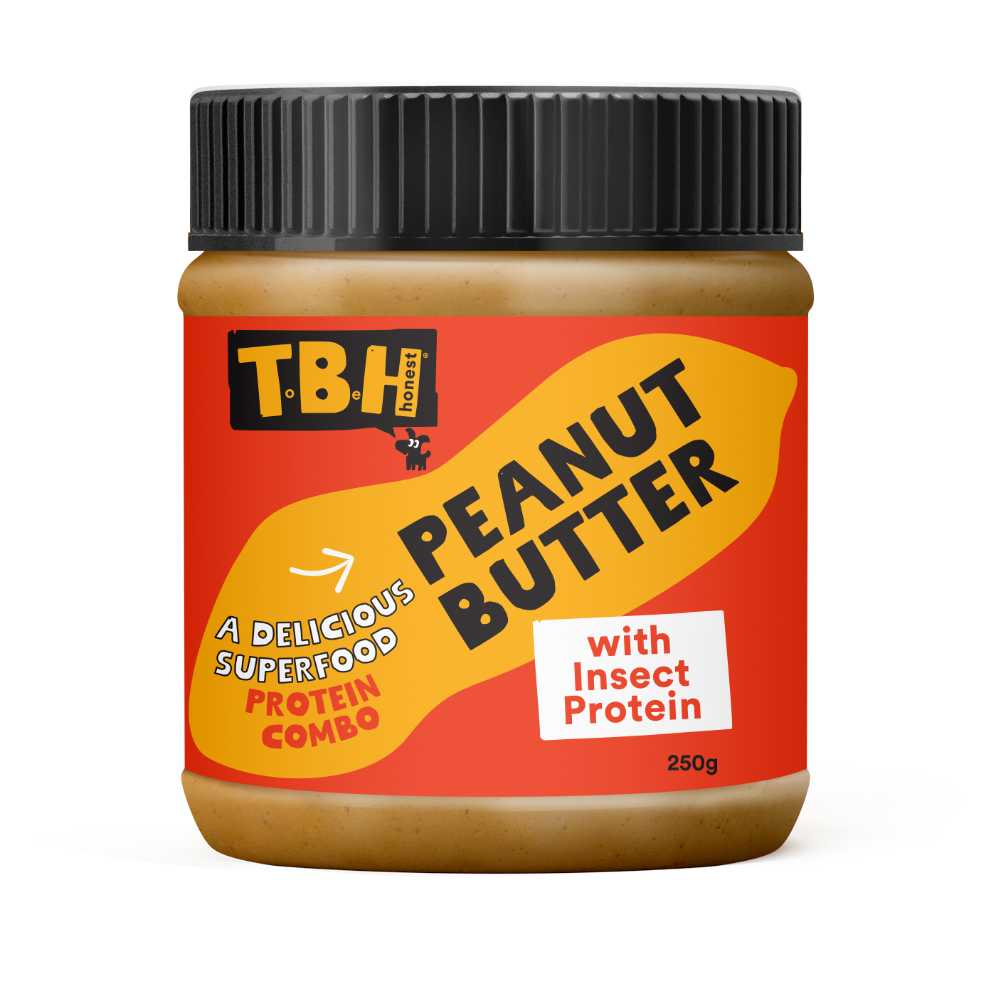 TBH Peanut Butter With Insect Protein 250G