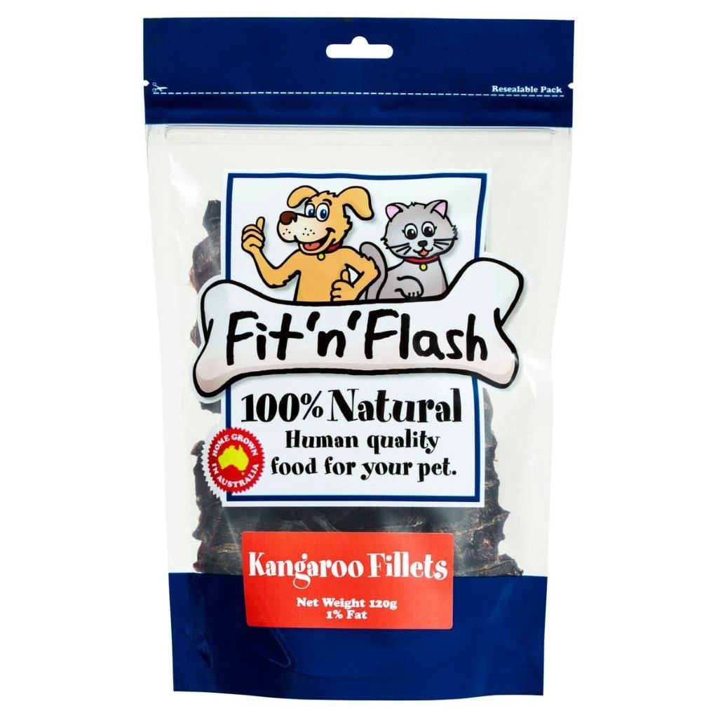 Fit &#39;n&#39; Flash Kangaroo Fillets 120g