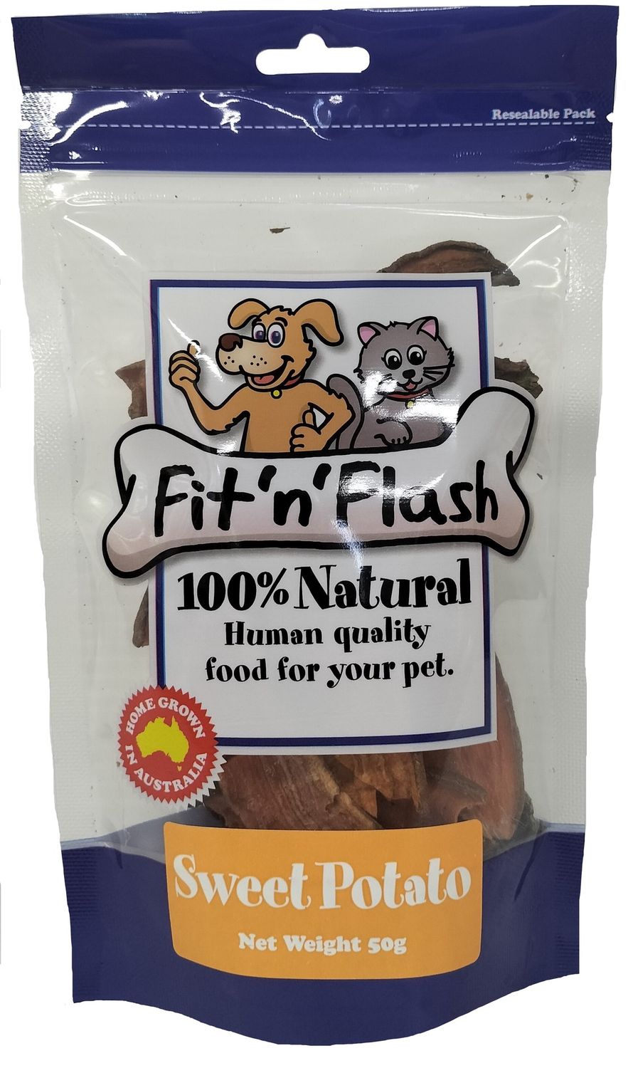 Fit &#39;n&#39; Flash Sweet Potato Chews 50g