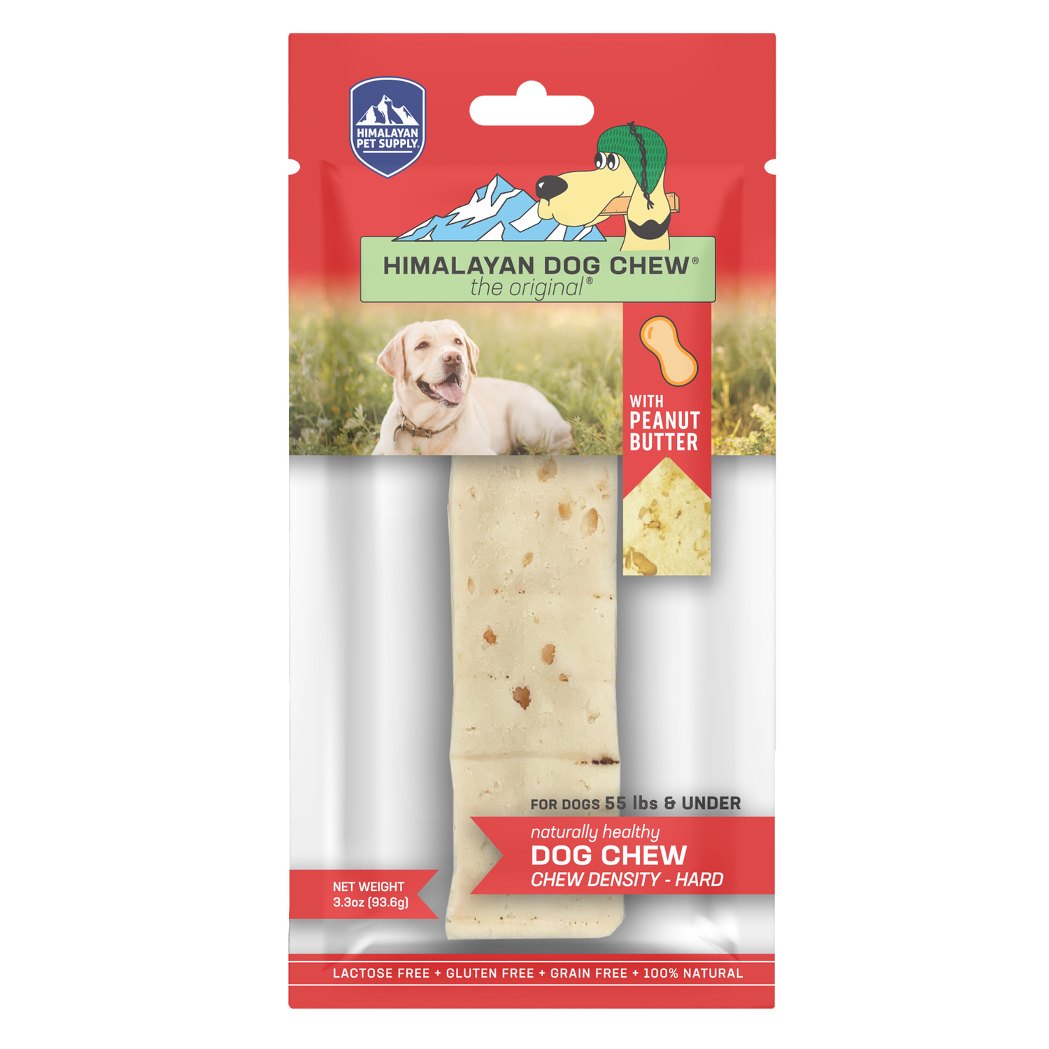Himalayan Dog Chew Peanut Butter Large (Red)