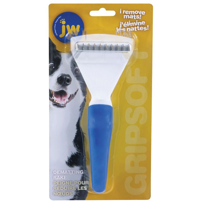 JW Gripsoft Dematting Rake
