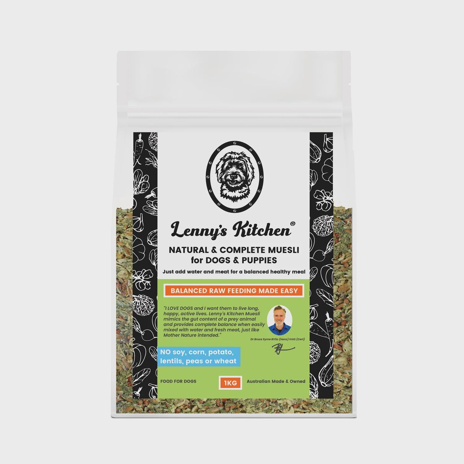Lenny&#39;s Kitchen Complete &amp; Balanced Muesli 1Kg