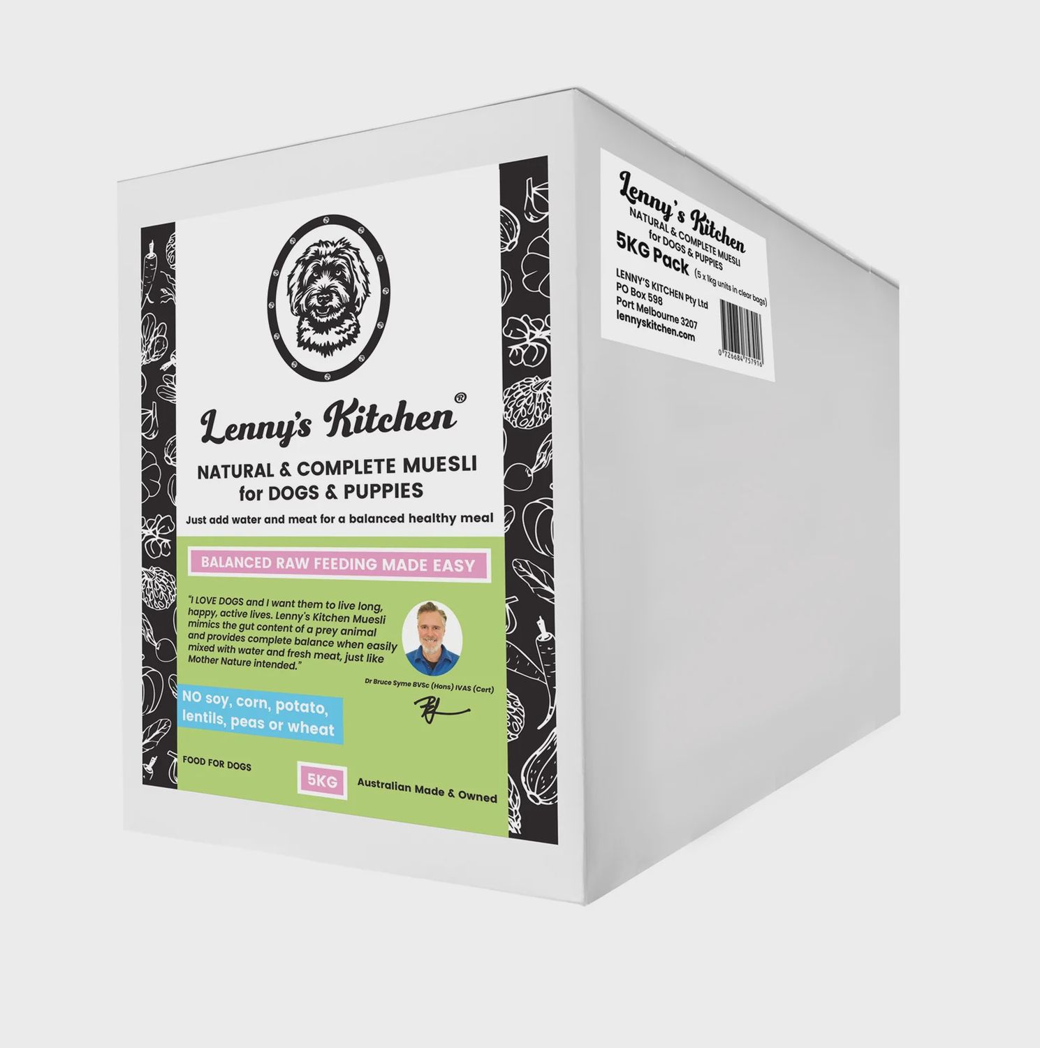 Lenny&#39;s Kitchen Complete &amp; Balanced Muesli 5Kg