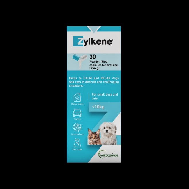 Zylkene Capsules For Small Dogs and Cats 75Mg