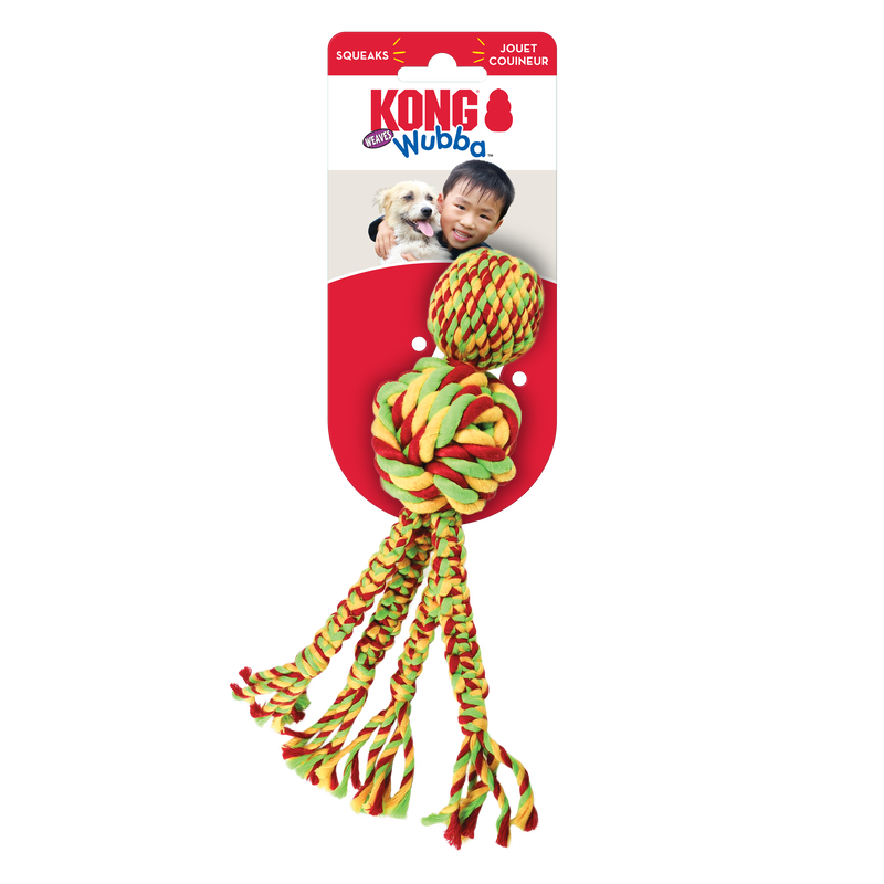 Kong Wubba Weaves With Rope Small